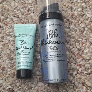 Bumble and Bumble hair duo for fine hair